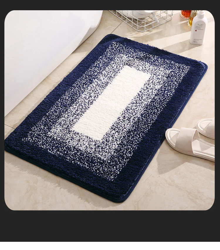 Custom Environment-friendly Non Slip Bathroom Mat Kitchen Living Room Floor Mat supplier