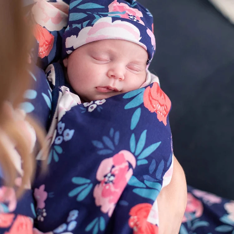 Bamboo Maternity Robe And Baby Swaddle Mothers Nursing Robe Set Matching Swaddle And Nightgown