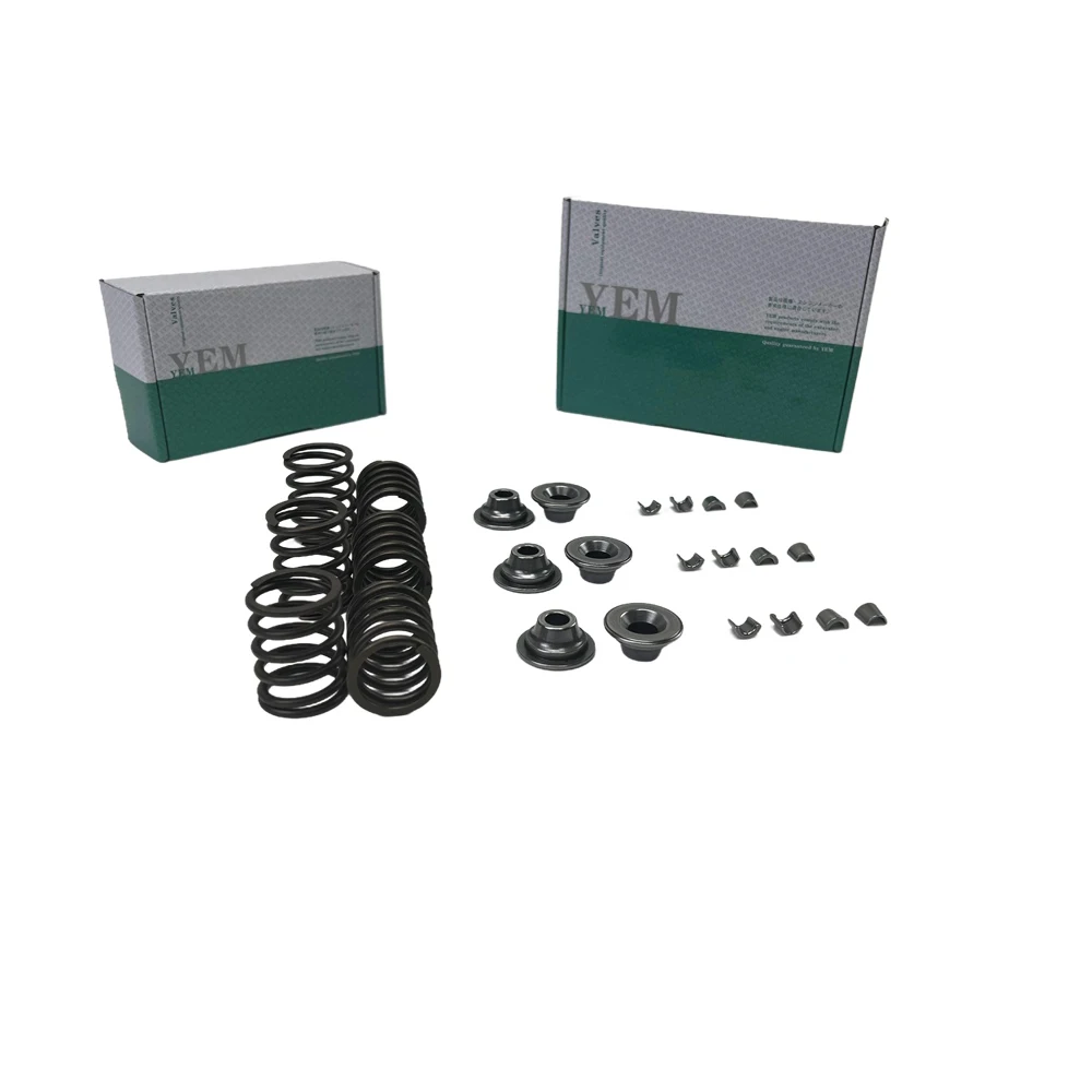 3TNM68 Valve Spring Kit Spring Seat & Retainer for Yanmar Aftermarket Engine Spare Parts