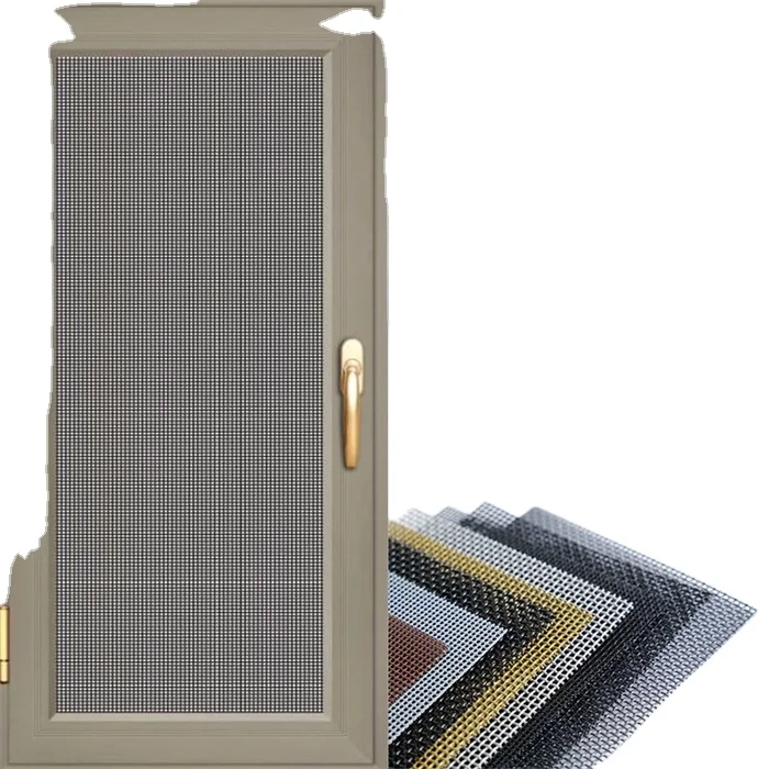 Decorated Stainless Steel Mesh Window Screen Security Screen Mesh