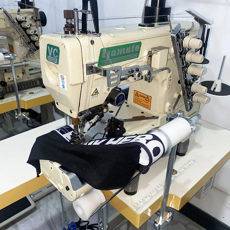 Yamato Vc2700156m Cylinder Bed Flatlock Sewing Machine For Underwear