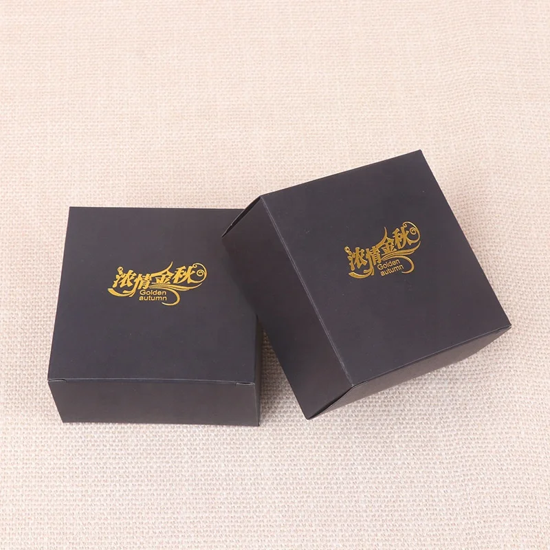 Custom logo recyclable luxury fashion folding magnetic moon cake gift packaging paper box