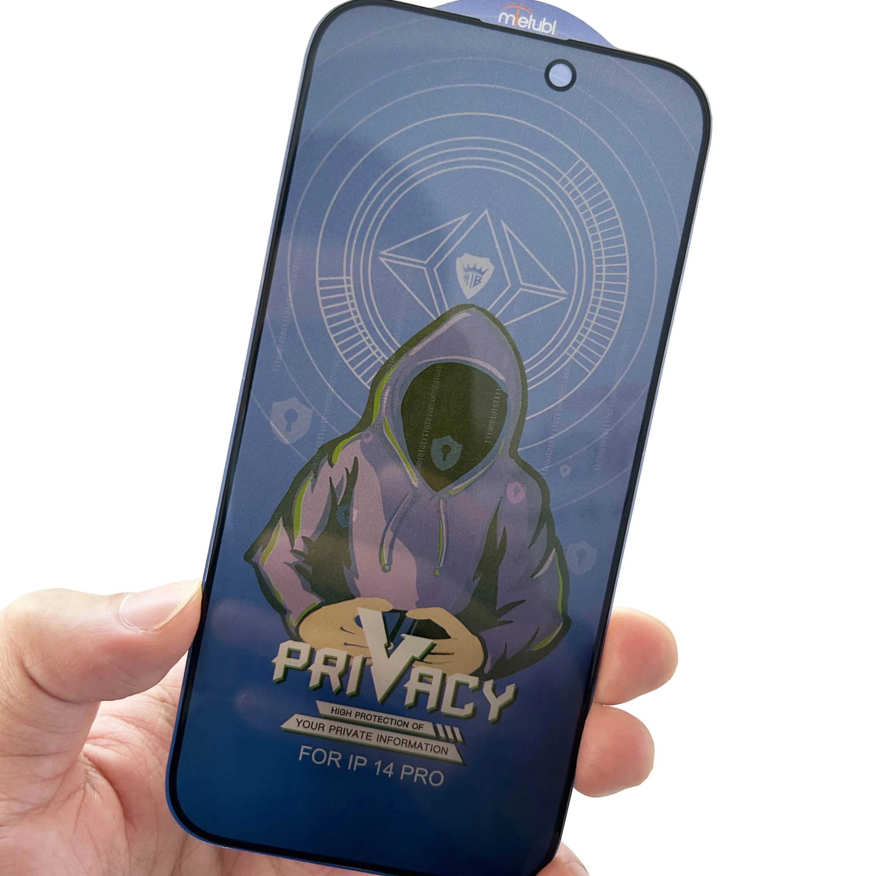 MIETUBL Anti Spy Tempered Glass Comprehensive Protection of Privacy Screen Protector for SAM S24 S24PLUS S24ULTRA