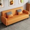 Orange Cat Paw Leather Latex Seat Cushion