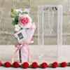 Gradient pink rose