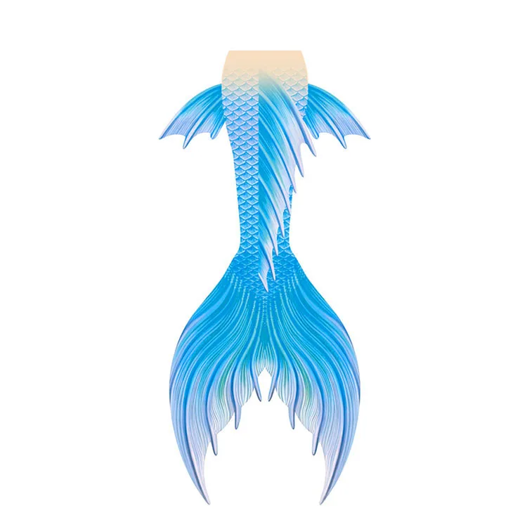 Color HD Printing  Mermaid Tail Fabric Mermaid Tail to Swim Adult