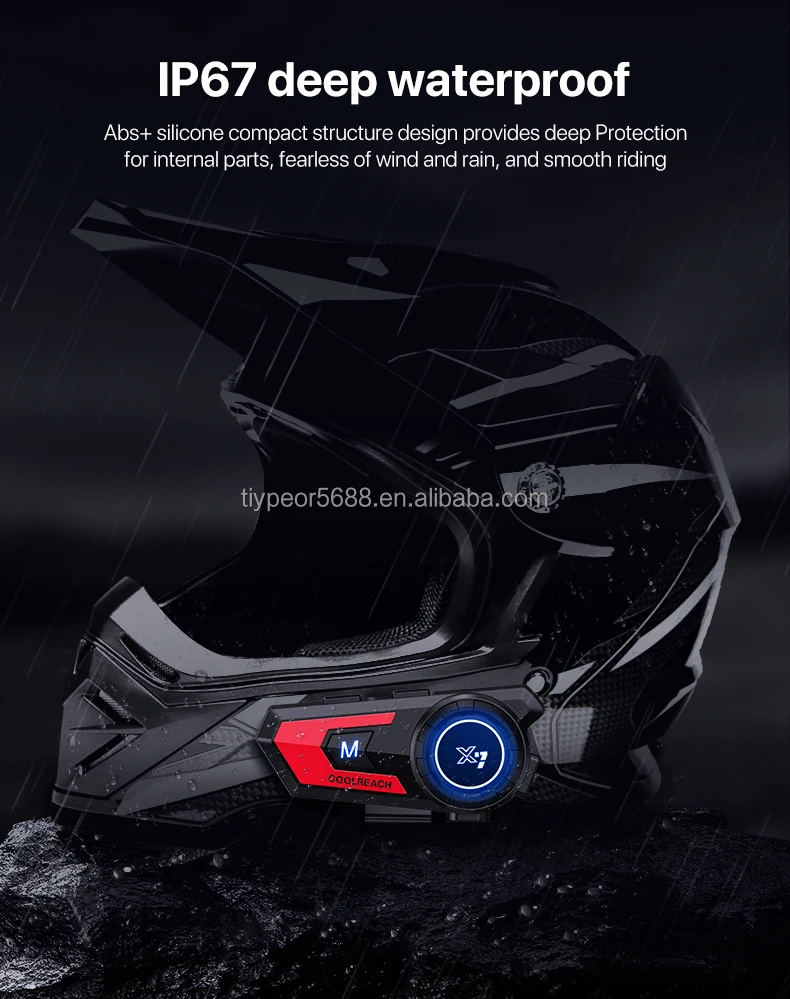 product tiypeor motorbike helmet earphones intercomunicador bluetooth headset for helmet earphone intercom motorcycle intercom-4