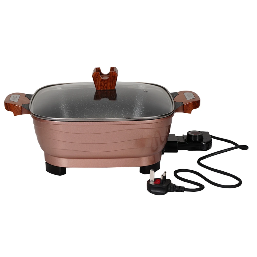 high quality electric cooker pan marble