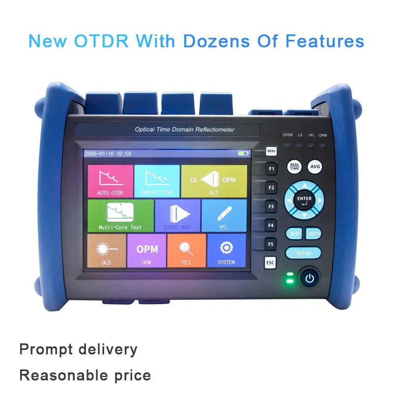 Multimode Otdr Fiber Optic Tester 1310nm/1550nm OTDR for Single and Multimode Testing ...