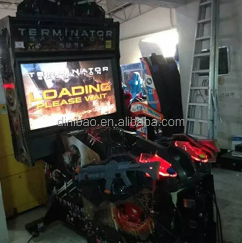Arcade  Coin Operated Simulator Arcade Shooting Game Terminator Salvation Video Game Machine Equipment