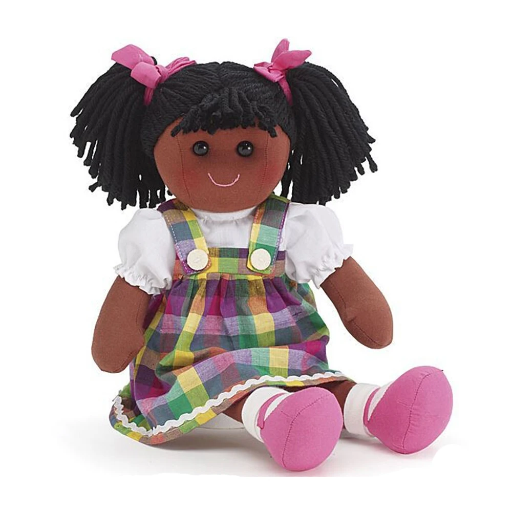 black stuffed dolls