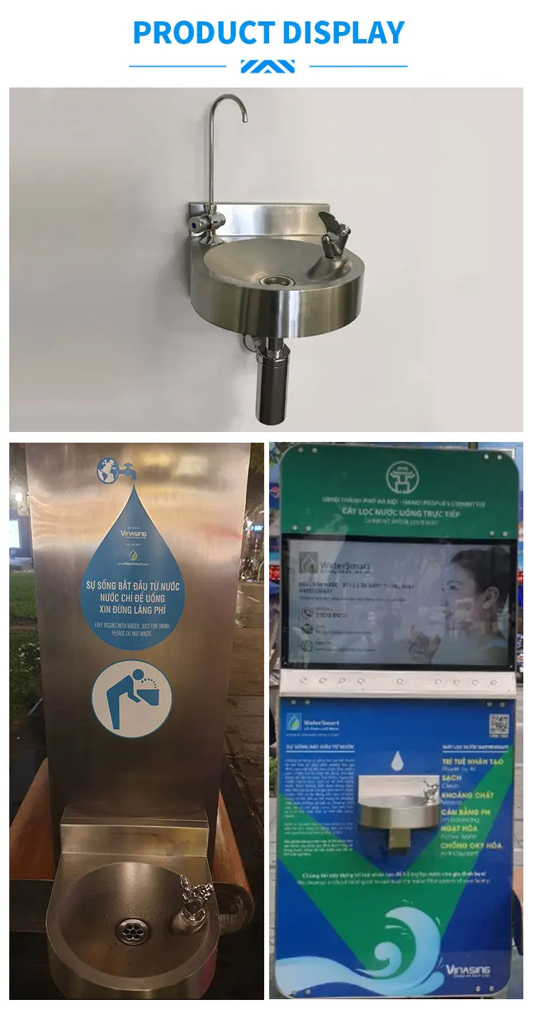 Ada Drinking Fountain With Bottle Filler With Removable Hatch At The