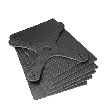 Factory Wholesale Carbon Fiber Sheet Carbon Fiber Plate Frame RC Drone FPV Drone Frame Carbon Fiber Sheet