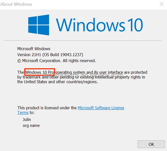 24/7 Online Email Delivery Windows 10 Pro Mak Key (20 Pc) Retail Online
