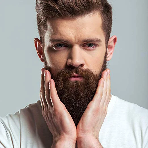 
Фирменная торговая марка, 100% натуральное органическое масло для роста бороды, масло для разглаживания бороды 