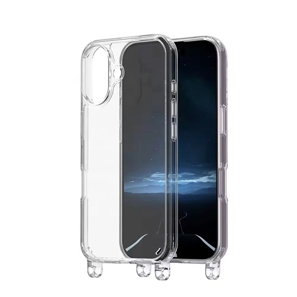 Cell Phone Cover For Iphone 16 15 14 13 12 11 Plus Pro Max Clear 2 In 1 Tpu Pc Wholesale Case