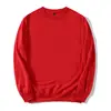 sweat col rond rouge vif