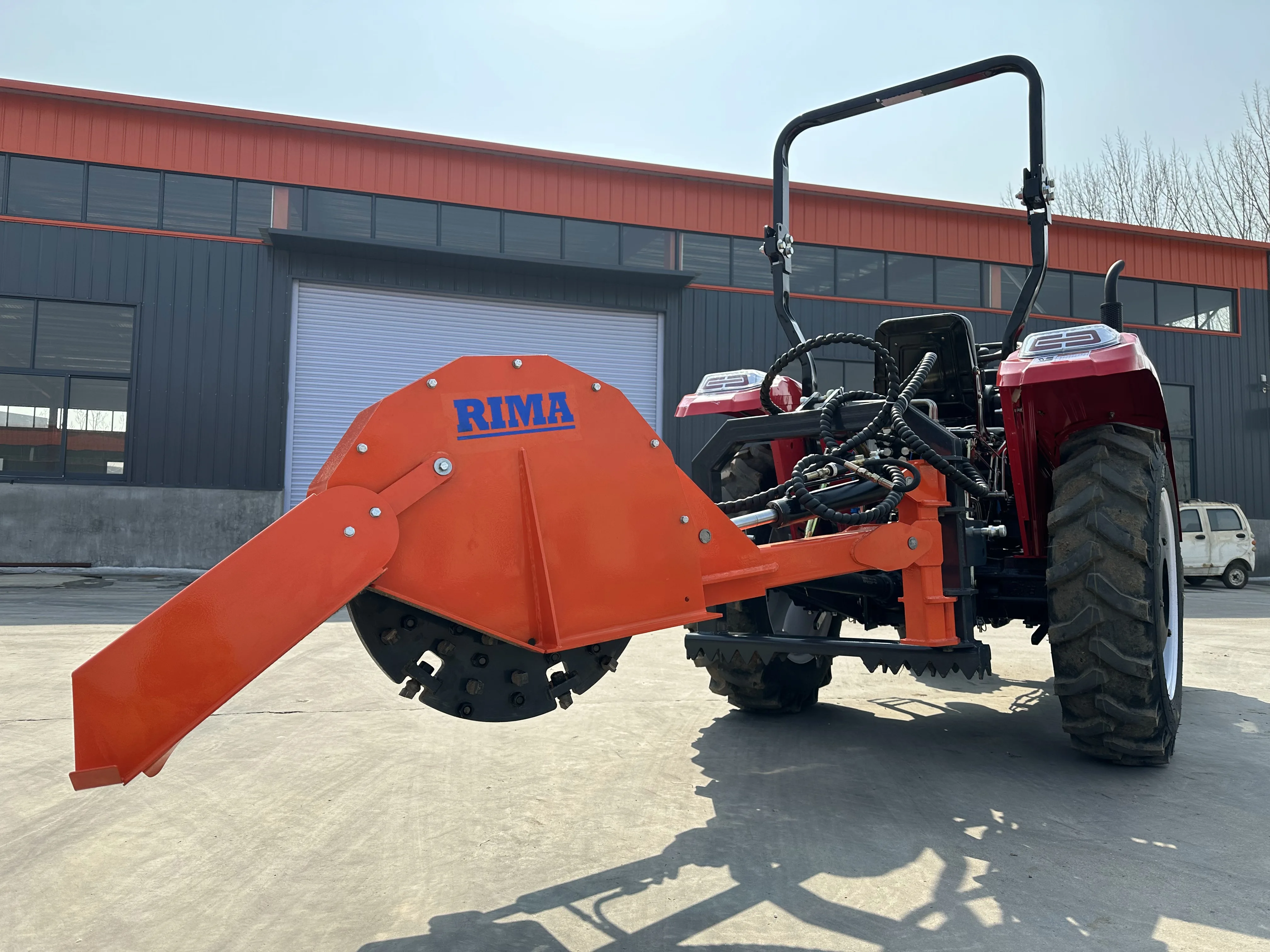 Quick Stump Away 3 Point Hitch Pto Swing Type Stump Grinder