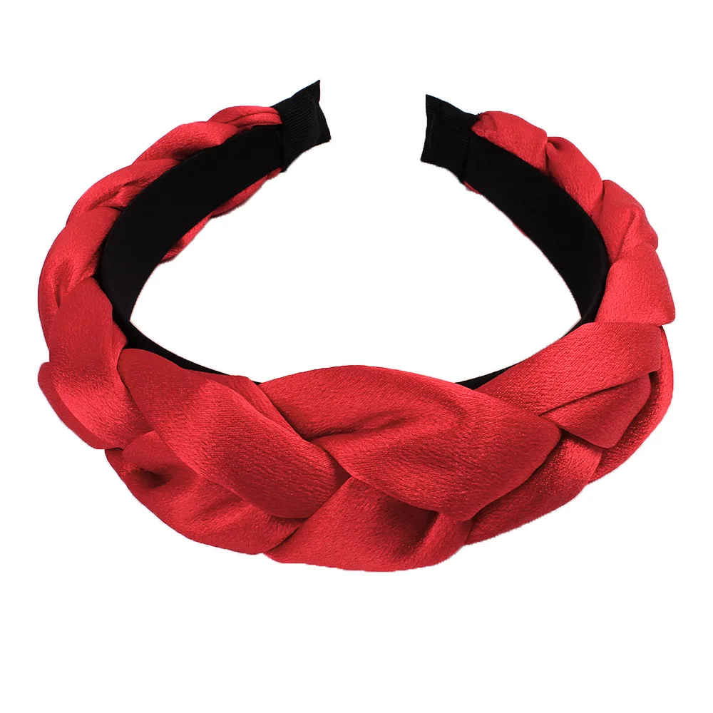 Wholesale Temperament Fabric Silk Headband Hairband Accessories