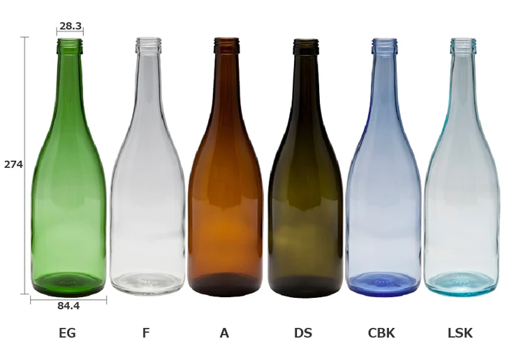 Изготовленные на заказ стеклянные бутылки от производителя Priavate