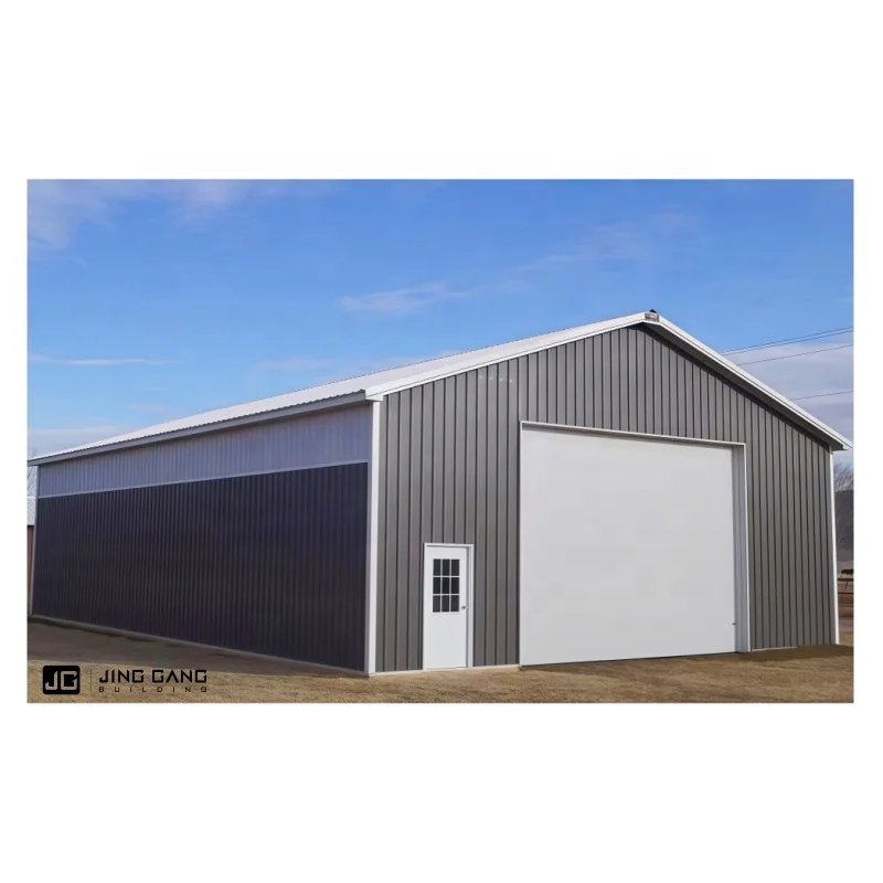 Prefab Engineering Warehouse Buildings Design Truss Purlin Barn