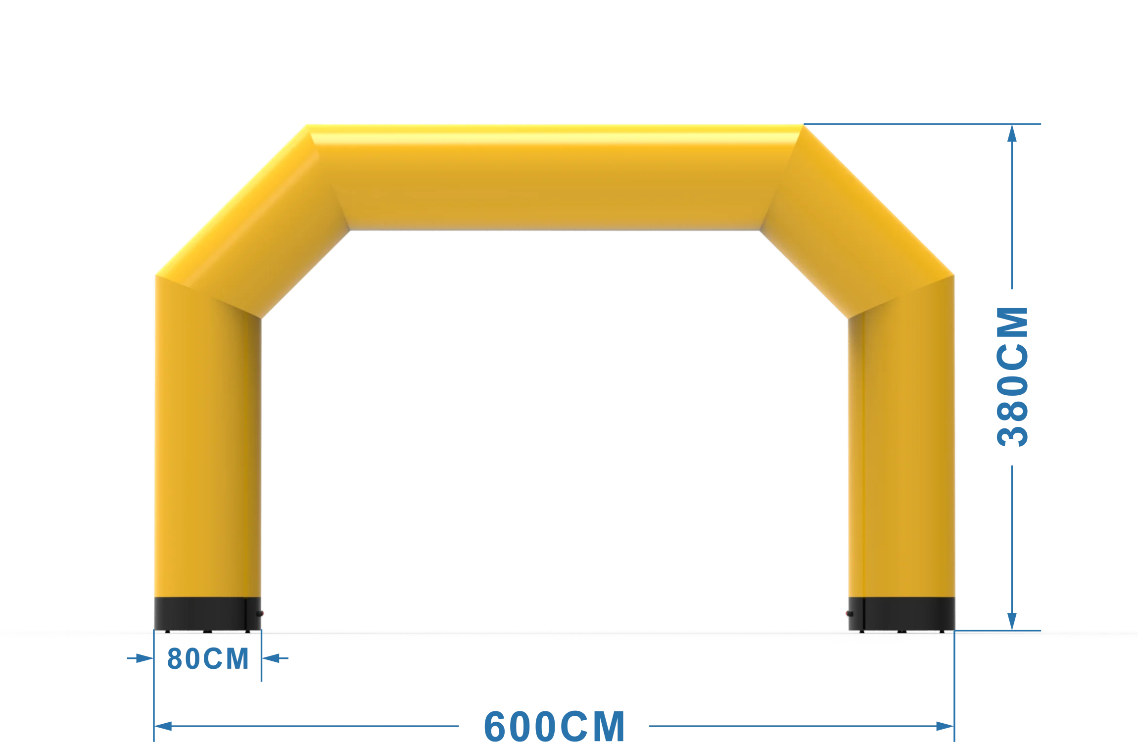Race Start Finish Gate Air Arch Outdoor Advertising Inflatable Arch For ...