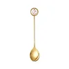 Gold Spoon Pink Moon Pendant