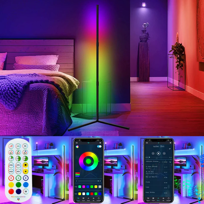 New Product SK6812 Digital RGB Dream color LED Corner Floor light for Home Decoration with good price