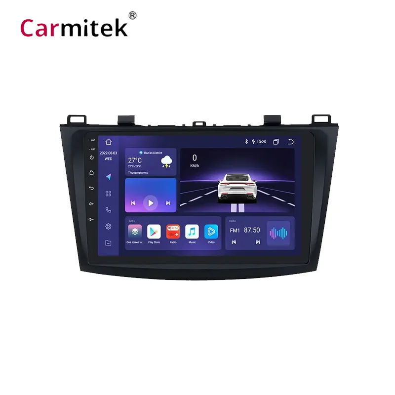 Android Car Stereo for Mazda 3 2010 - 2013 Carplay Touch Screen Car Multimedia Player GPS Mirrorlink Autoradio WIFI 4G