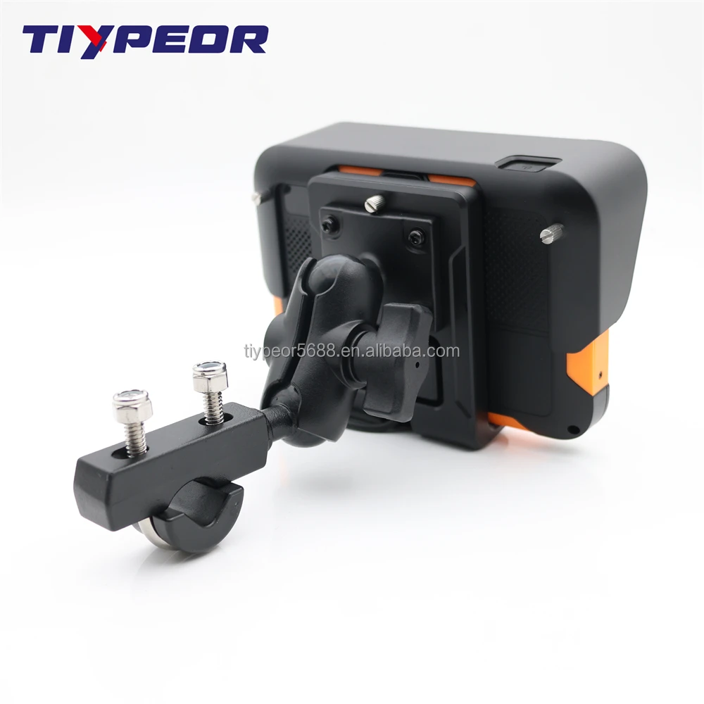 product tiypeor ipx7 waterproof moto tpms monitor system with wireless carplay and android auto navigator bluetooth sd card-2