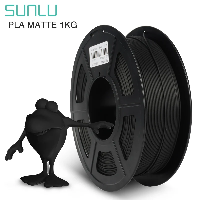 PLA Matte Grey 1.75mm Filament Sunlu