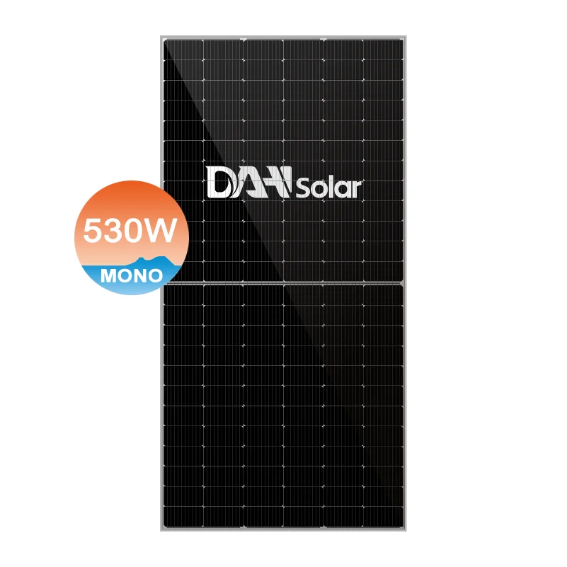 Dah Popular 330W 350W 400W 450W 460W 500W Black Frame Solar Power Home Module