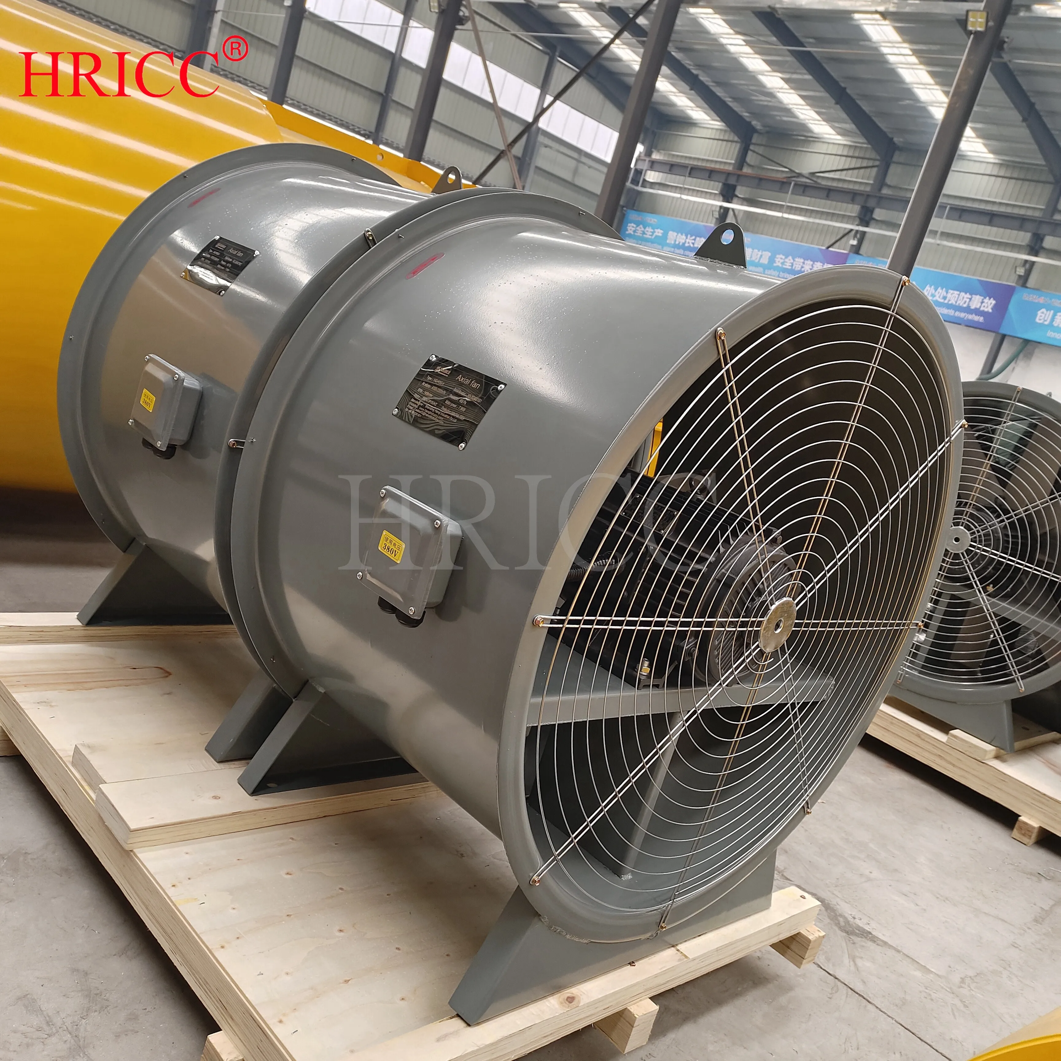 Duct Axial Exhaust Fan, AC 220V~240V, Electric - detail 6