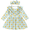 Daisy Checker Print