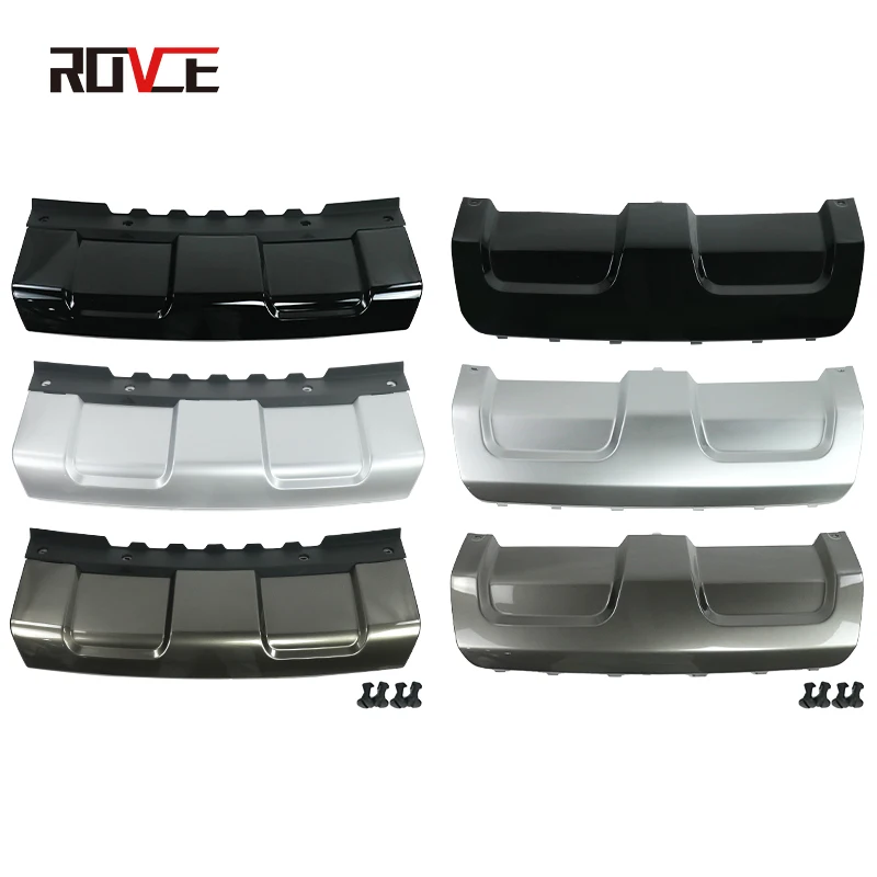 Rear Bumper Lower Skid Plate Valance Panel Trim Replacement For