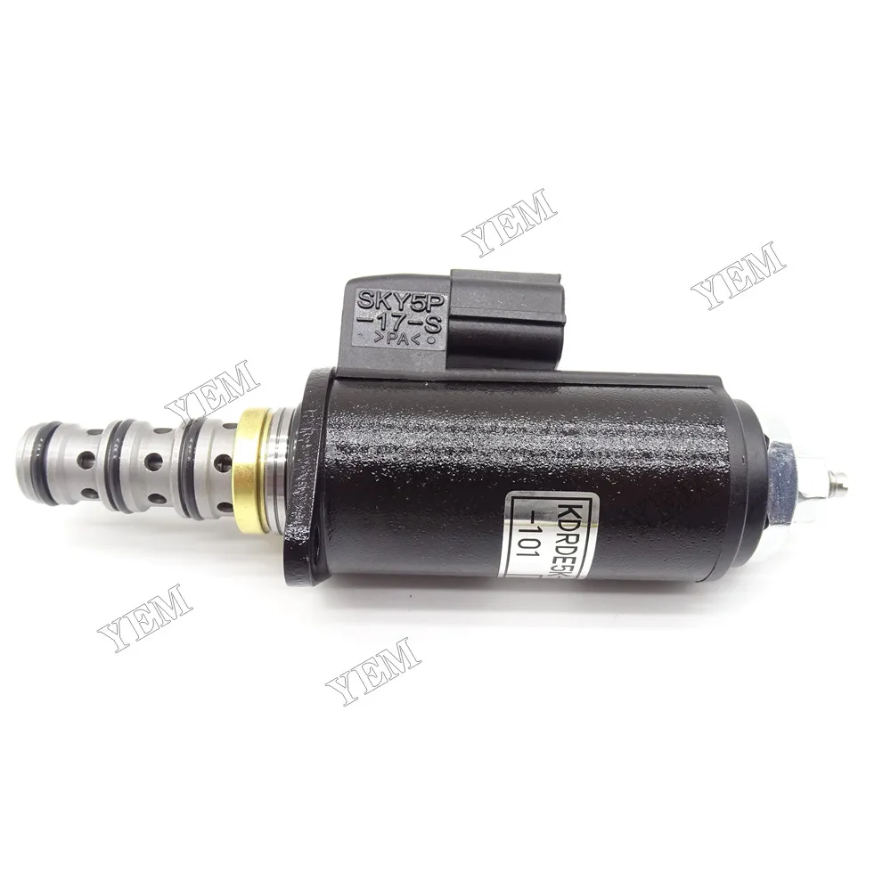 For Kobelco KDRDE5K-31 30C40-101-T Solemoid Valve Engine Replacement Parts 4