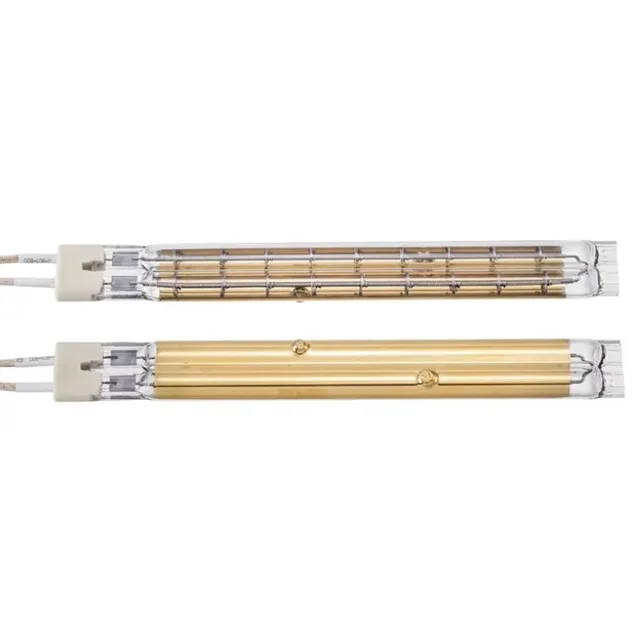 Bottle blowing Bean Roaster Single Double Tube Gold Reflector Power Heater Halogen  Furnace Wire heating Tube heating element