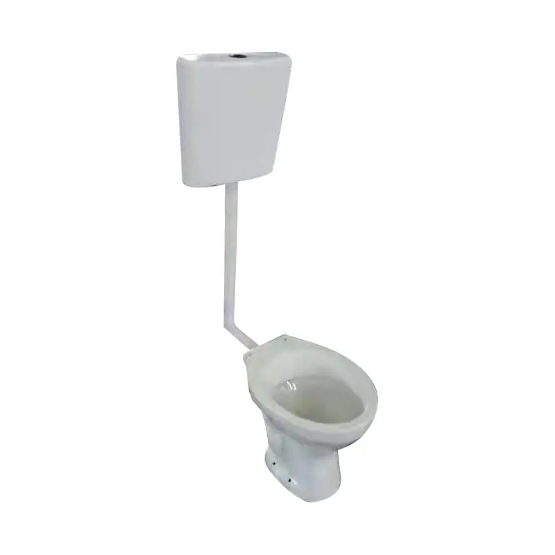 Nigeria Ghana Twyford WC Toilet Bowl Prices with Plastic Cistern And