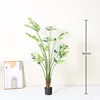 White-edged Monstera leaf - 160cm