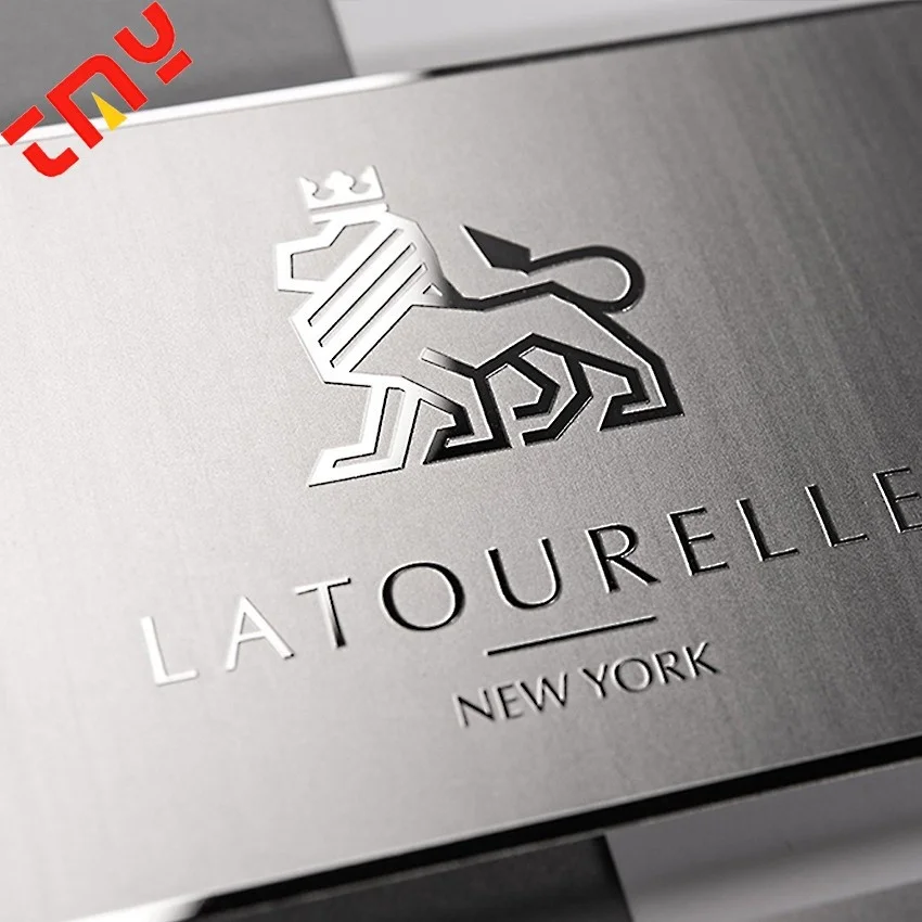 10 Cartes De Visite En Métal Acier Inox - 86x54 Mm, 0,5 Mm D'épaisseur, Surfaces Vierges Pour Gravure Laser