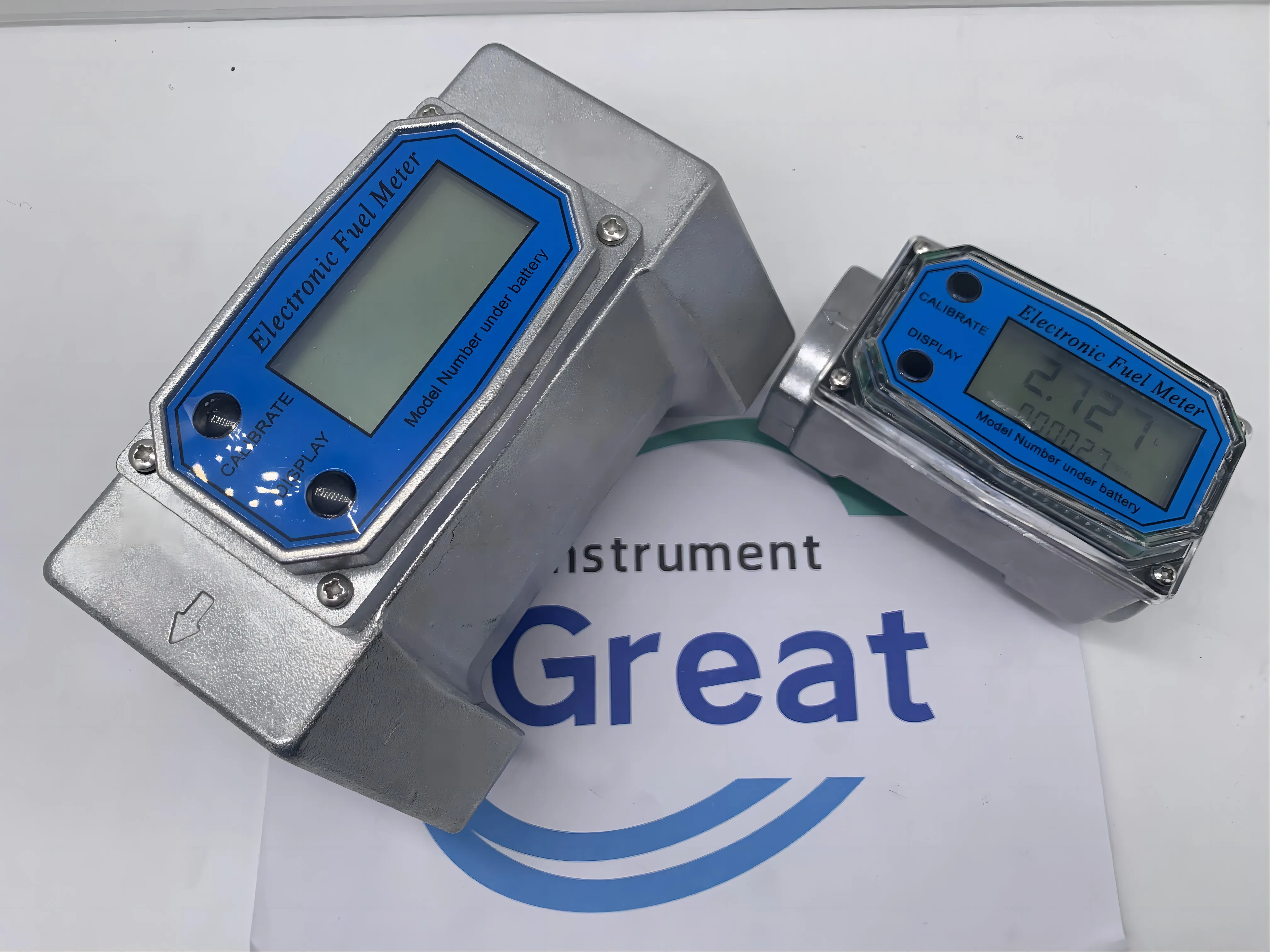 Precision Gasoline Flow Meter for Fuel Efficiency Measures Liquid Fuel Consumption