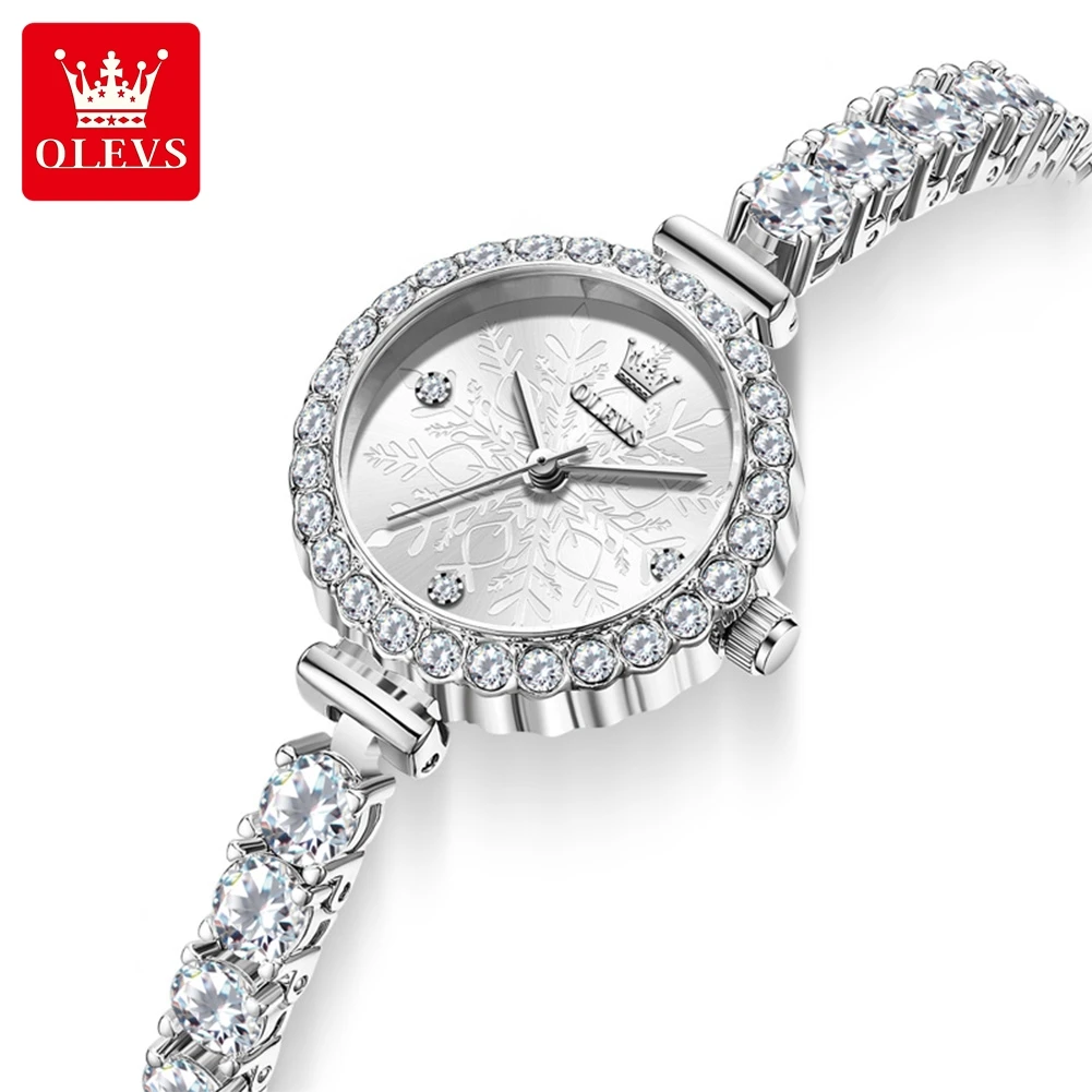 OLEVS 5889 Luxury Luminous Diamond Watch