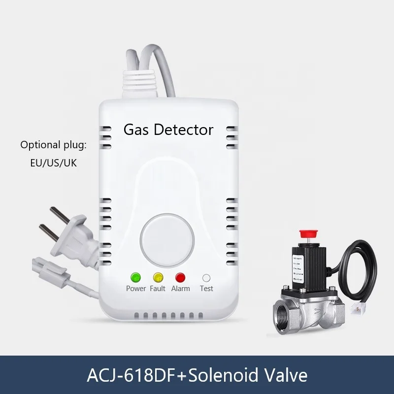 Wall Mounted Cooking Gas Measure Detector Natural Gas Sensor CH4 Fixed Gas Detector