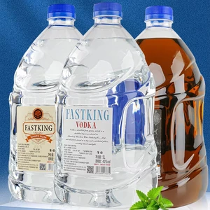 FASTKING Classic 40% Vol Strong Taste Vodka-High-Grade Distilled Corn Alcohol 5L Bottle Grade a
