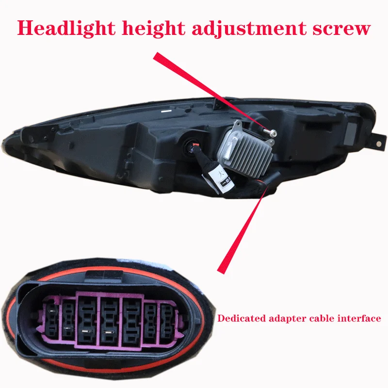 For 2014-2019 Tesla Model S Smart Digital LED Headlights New 8000K 12V Bulbs with Upgrades and Modifications
