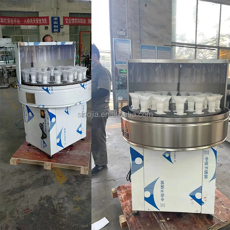 Highefficiency Glass Bottle Washing Machine / 32 Heads Glass Wine Bottle Cleaner / Beer Bottle