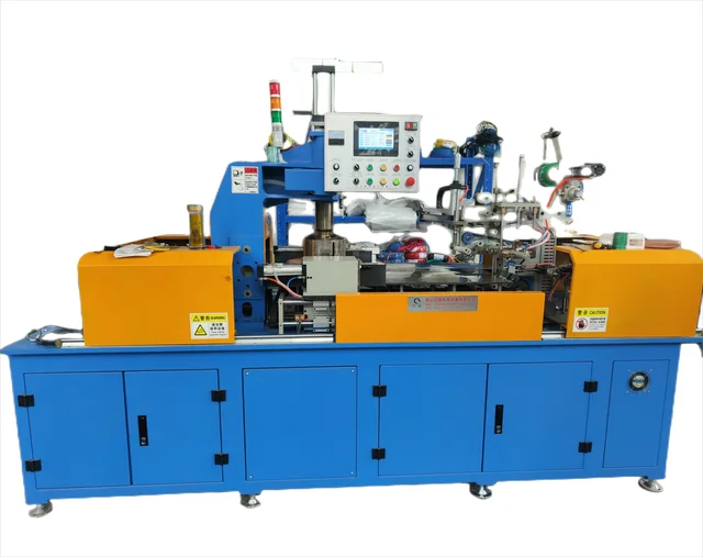 Automatic Cable Coiling and Wrapping Wire and Cable Production Line Automatic Coiling and Packing Machine