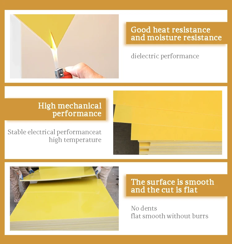 Su Epoxy Fiberglass Insulation Plate 3240 Yellow Epoxy Sheet For ...