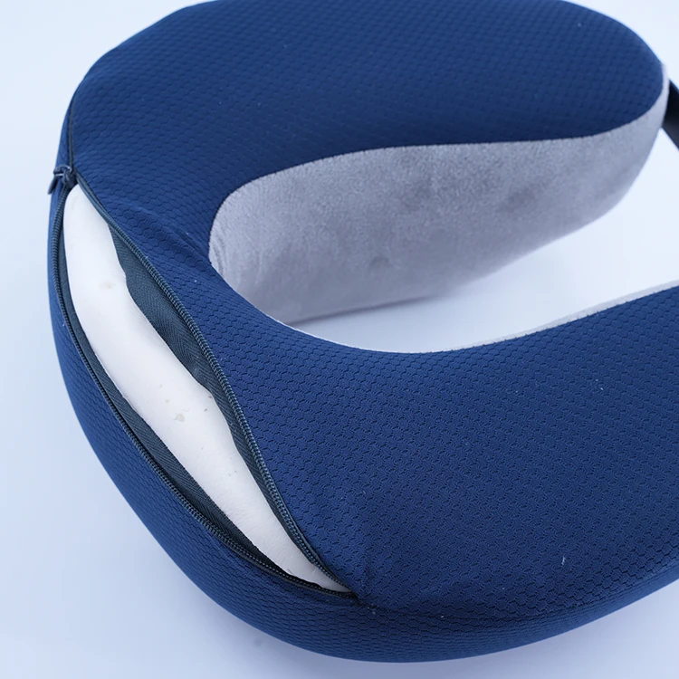 Memory Foam U-Shape Headrest Pillow Portable Car Travel Neck Support Rest Kereta Bantal Leher Bantal Leher Kereta Bantal Travel