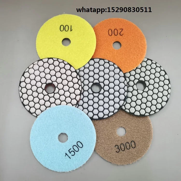 Amazon.com: YEJIANGHUA 7PCS/Set 7 Inch Dry Polishing Pad